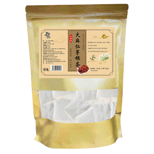 御药济仁火麻仁茅根茶当季新货栀子槐花茅根茯苓代用茶