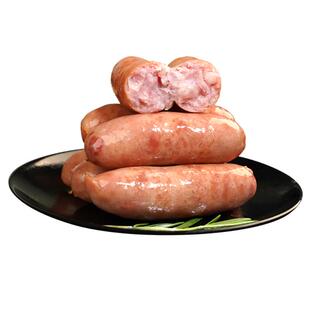 春雪食品爆汁猪肉肠脆皮爆汁火山石肉肠香肠空气炸锅食材半成品