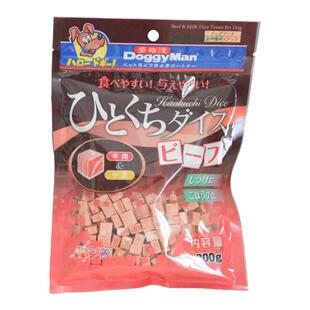 多格漫雪花粒粒香柴犬给予训练狗零食牛乳牛肉鸡肉奶酪大满足300g