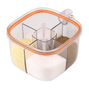 优勤调料盒家用厨房调料罐组合套装盐味精胡椒收纳佐料调味瓶