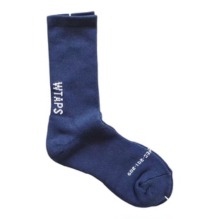 3双WTAPS西山彻字母高弹透气运动袜男女中筒毛巾底舒适耐磨篮球袜