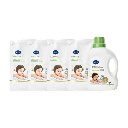 戴可思婴儿洗衣液宝宝专用有效去污新生儿童洗衣液皂柚子柠檬香