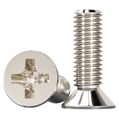 【全网热销】KM镀镍加硬沉头螺丝