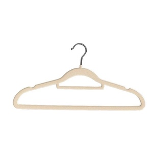 植绒衣架家用挂衣防滑无痕加厚衣撑整理师专用宿舍用学生衣服挂架