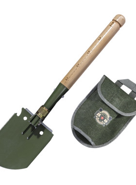 昌林208a锰钢工兵铲防身野营钓鱼