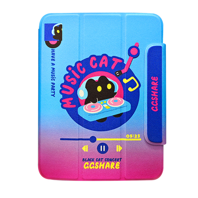 寄居蟹原创唱片猫磁吸iPad保护套