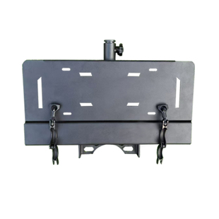 北京BJ40牌照架改装备胎多功能工兵旗杆铁锹架固定天线射灯支架