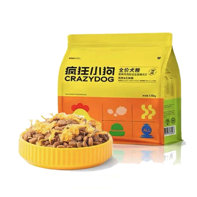 疯狂小狗泰迪肉松粮小型犬通用