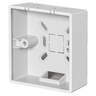 加高明装底盒86开关插座面板加深线盒开关插座盒PVC阻燃明线盒