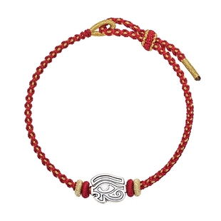 老凤祥凤享好礼古埃及神文创联名S925银转运珠手链新年礼物送女友