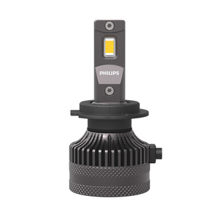 飞利浦LED汽车大灯H4近远一体H11灯泡H7车灯9012强光9005远近光灯