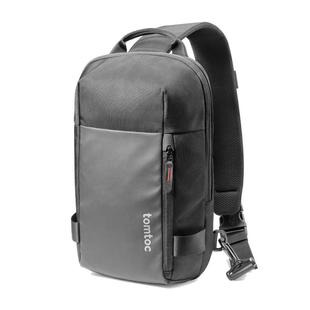 tomtoc胸包男斜挎包大容量iPad平板单肩包多功能通勤包电脑包T24