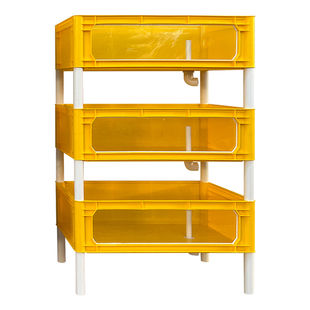 轻体塑料乌龟缸龟苗饲养箱水龟蛋龟幼苗养殖透明排缸排水温室专用