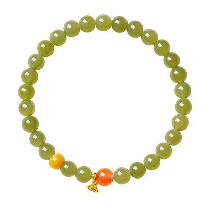 宫里上新天然正品和田玉手串