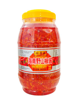 琼酱王野山椒辣椒酱3100g油泡