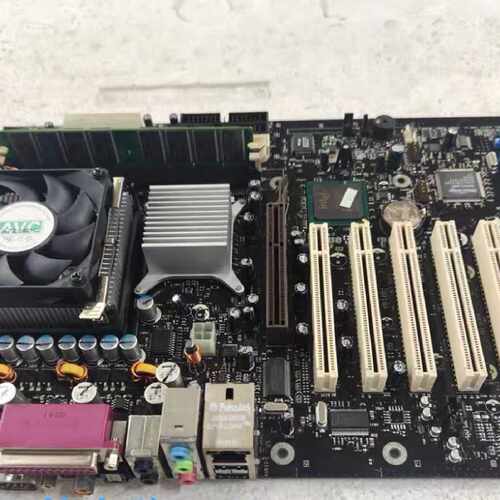 原装英特尔主板 Intel D845PEBT 配送CPU议价