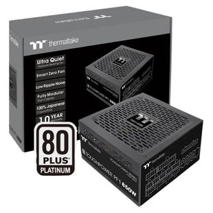 Tt钢影 PF1 650W/750W/850W台式机全日系电容电脑电源白金全模组