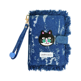 uodycoco原创小富贵可爱旅行护照夹钱包一体个性收纳包证件卡包