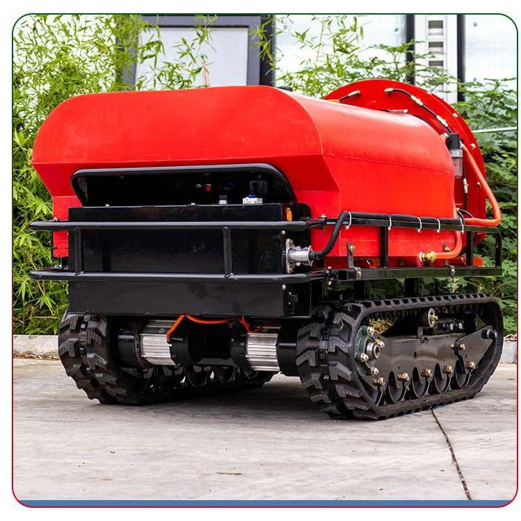 汽油喷雾器批发 履带式遥控打药机 果树草坪农田打药机