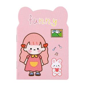 可爱卡通笔记本小本子高颜值ins风小学生一年级随身便携小号口袋本便签迷你记事本幼儿园奖励奖品大礼包定制
