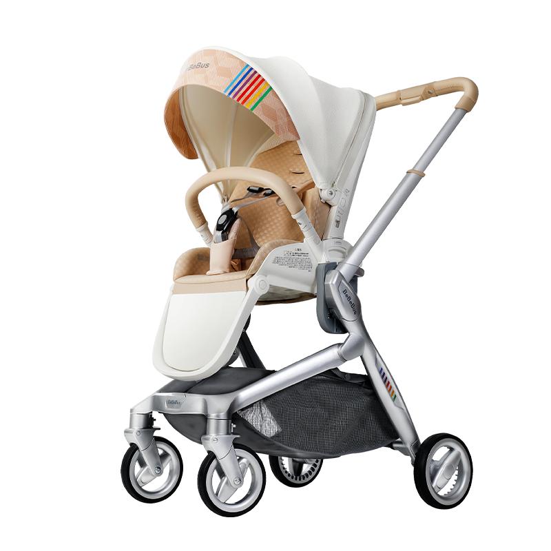 BeBeBus艺术家新生婴儿车推车可坐可躺宝宝儿童双向轻便折叠神器