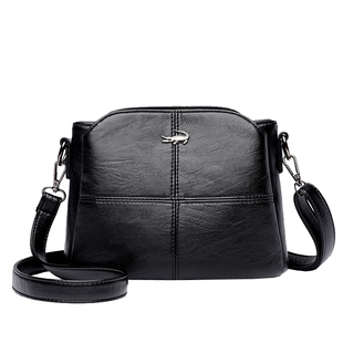 中年女包妈妈水桶包2026新款高档时尚百搭中老年婆婆软皮斜挎包