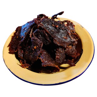 潮汕特产经典零食正宗劲辣牛肉干汕尾海丰公平日兴香辣牛肉脯225g