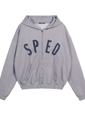 SPELLEDIT新品SPED拉链卫衣