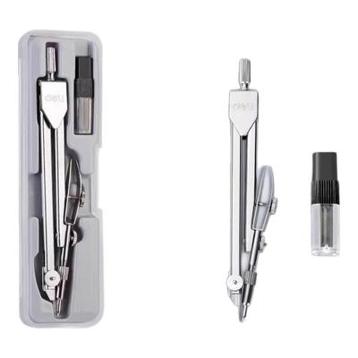 得力金属圆规中高考推荐套装学生