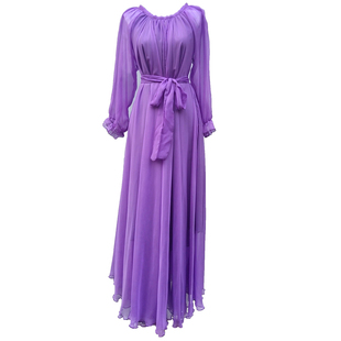 连衣裙沙漠旅行拍照及踝长裙大码显瘦沙滩裙女夏海边度假大摆裙