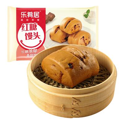 乐肴居手撕红糖馒头营养粗粮包子