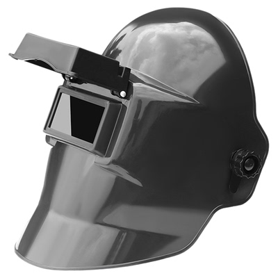 头戴式电焊面罩气保焊全脸防护翻盖面具焊工烧氩弧焊专用焊帽