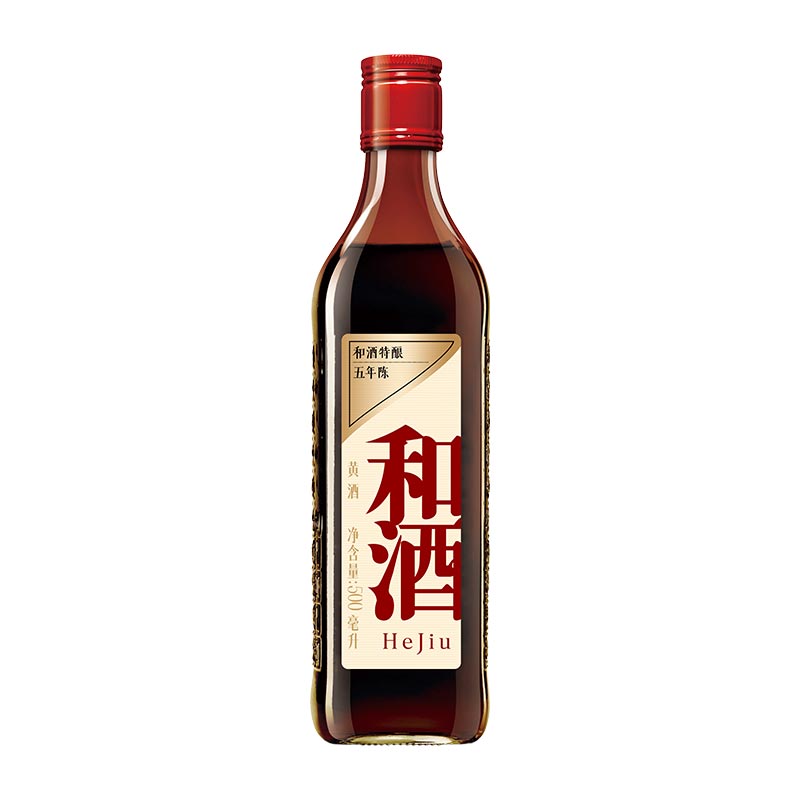 和酒特酿五年陈黄酒500ml*8瓶