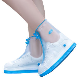 雨鞋女款外穿防水防滑脚套耐磨加厚儿童硅胶雨靴男下雨天防雨鞋套