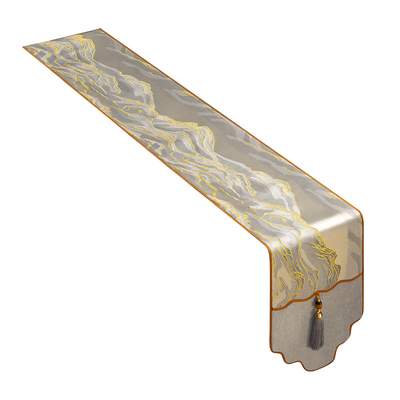 现代简约高级感窄桌旗高端定制