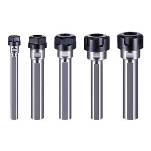 数控车铣复合ER16直柄延长杆钻头钻夹打孔夹具钻套20加长杆钻夹头