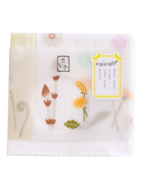 美术馆彩系列日式风透气速干方巾