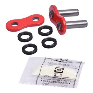 适用于MTOTMAX摩迈士油封链条彩色链扣打孔式铆接扣膨胀活接头