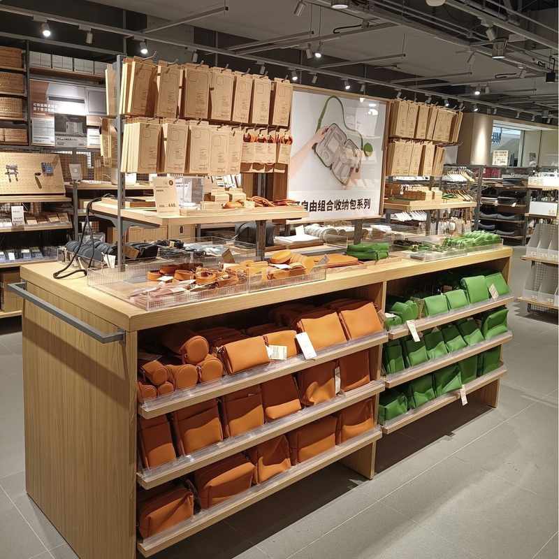 翔升供应款钢木货架流水台金属展架木制展台 加工