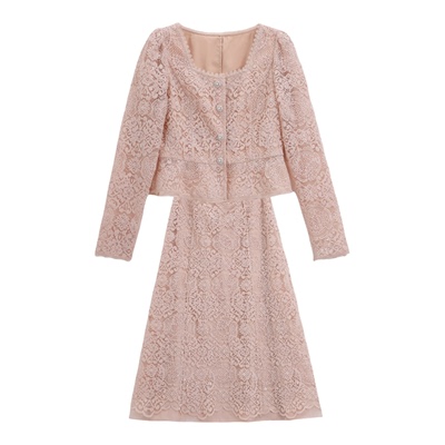 春装蕾丝芭依璐韩版两件套半身裙