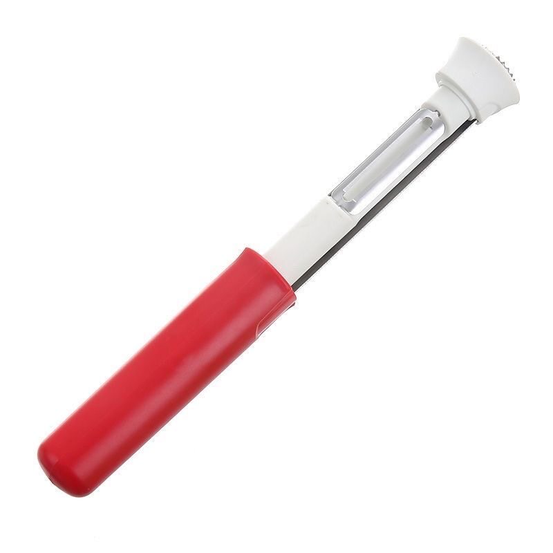 不锈钢二合一水果削皮去核神器