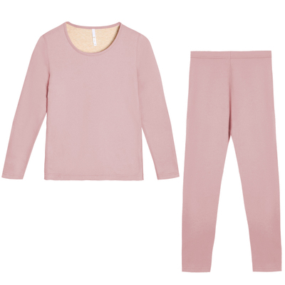 正品红豆加绒加厚保暖内衣套装