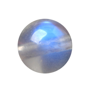 天然7A玻璃体蓝月光强蓝光冰透月光石diy手工串珠水晶手链散珠子