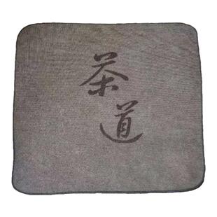 茶巾吸水高档茶布加厚茶桌抹布茶具配件功夫茶养壶毛巾定制LOGO