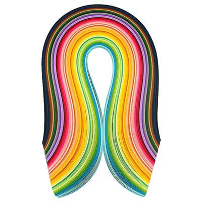 高品质50色5mm单色衍纸条卷纸条衍纸画纯色套装手工艺术纸渐变电动基础