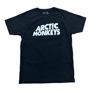 Arctic Monkeys北极猴子乐队摇滚美式复古风街头潮流落肩短袖T恤