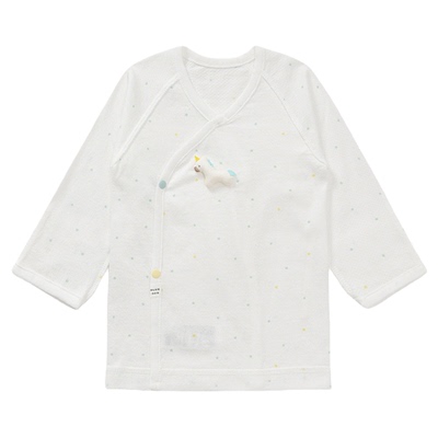 蓝狗26SS萌趣小马竹纤维婴儿裹衣