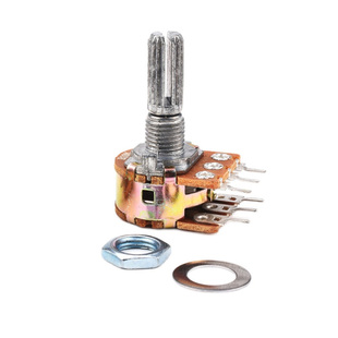 WH148单联双联 短柄长柄电位器B1k2k5k10k50k100k200k250k500k 1M