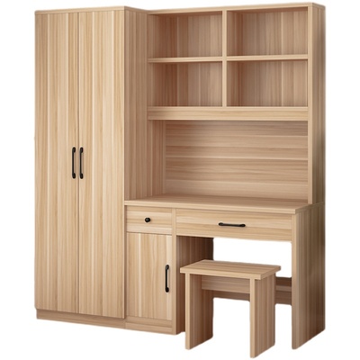 儿童书桌带衣柜电脑桌衣柜