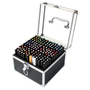 日本进口MARVY内田美辉软头马克笔套装绘画动漫设计美术专用学生用正品酒精性马克笔72色礼盒套装全套168色